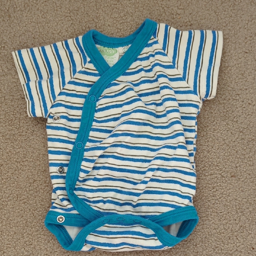 Parade 100% Organic Cotton 0-3 Months Onesie